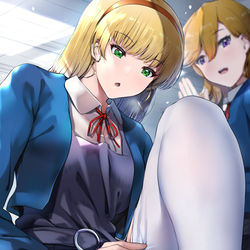 This is a pixiv picture whose title is 平安名さん.