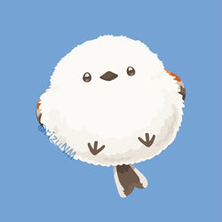 This is a pixiv picture whose title is シマエナガ[2].