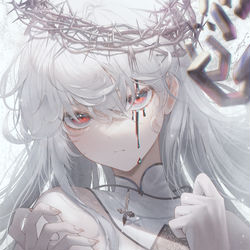 This is a pixiv picture whose title is rage.