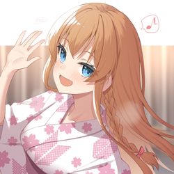 This is a pixiv picture whose title is ミリオン湯上がり浴衣部2.