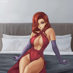 This is a pixiv picture whose title is Jessica Rabbit.