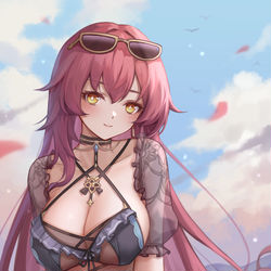 This is a pixiv picture whose title is 伊甸.