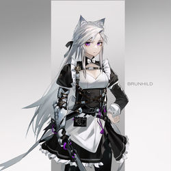 This is a pixiv picture whose title is 布伦希德.