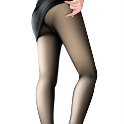 This is a pixiv picture whose title is 腿部黑丝练习9.