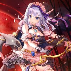This is a pixiv picture whose title is 狂乱の双児 スピカ・デクストラ.