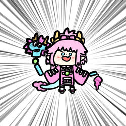This is a pixiv picture whose title is 九紋竜エリザ.