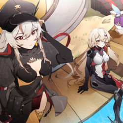 This is a pixiv picture whose title is Tower of Fantasy.