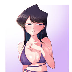 This is a pixiv picture whose title is Komi.