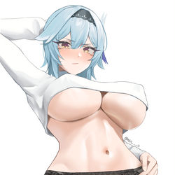 This is a pixiv picture whose title is Eula.