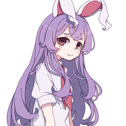 This is a pixiv picture whose title is うどんげ.
