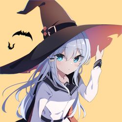 This is a pixiv picture whose title is ハロウィンヴェールヌイ.