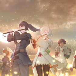 This is a pixiv picture whose title is ゼノブレイド3/異度神劍3.