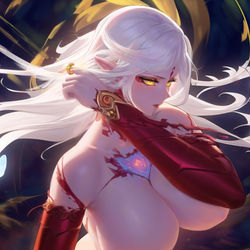This is a pixiv picture whose title is 解放.