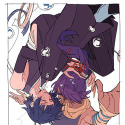 This is a pixiv picture whose title is BLEACH.