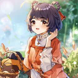 This is a pixiv picture whose title is 香菱.