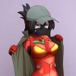 This is a pixiv picture whose title is Sneaky Cosplay.