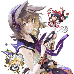 This is a pixiv picture whose title is 豊聡耳神子 博麗電脳試遊会EXTRA2022描きおろし.