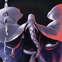 This is a pixiv picture whose title is 山本元柳斎重國.