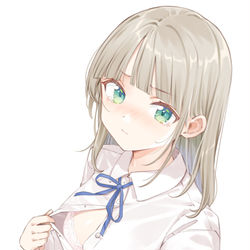 This is a pixiv picture whose title is <.