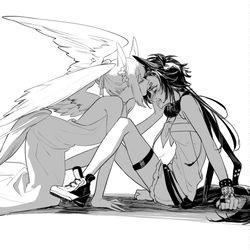 This is a pixiv picture whose title is シャカファイ②.