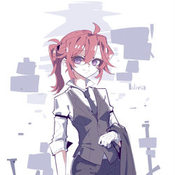 This is a pixiv picture whose title is Suitvia.