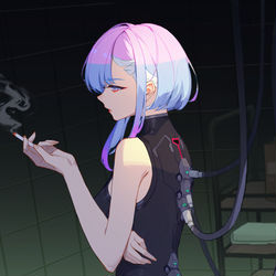This is a pixiv picture whose title is Lucy.