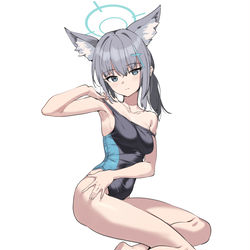 This is a pixiv picture whose title is 水着シロコ.
