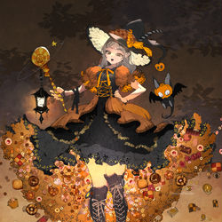 This is a pixiv picture whose title is お菓子のパニエ.