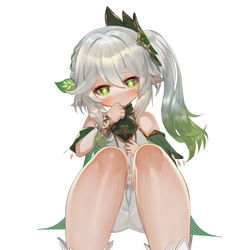 This is a pixiv picture whose title is 나히다.
