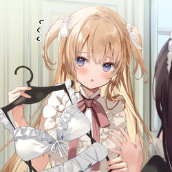 This is a pixiv picture whose title is 「ちょっと派手すぎると思うのですが…」.