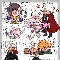 This is a pixiv picture whose title is 【軽いネタバレ？】108人のハロウィン･リベリオンたのしい….