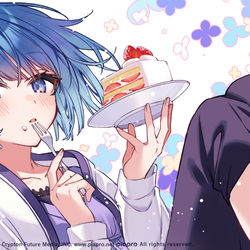 This is a pixiv picture whose title is 🍰.