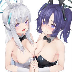 This is a pixiv picture whose title is バニーユウカ　バニーノア.