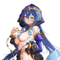 This is a pixiv picture whose title is 【Genshin】 - レイラ -  ⭐.