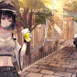 This is a pixiv picture whose title is ニケ日本上陸.