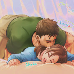 This is a pixiv picture whose title is いちゃタイム.