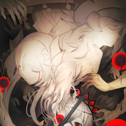 This is a pixiv picture whose title is 赫の聖女カルテシア.