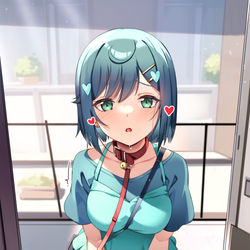 This is a pixiv picture whose title is 💙.