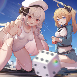 This is a pixiv picture whose title is 飞行棋.