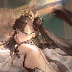 This is a pixiv picture whose title is ♚.