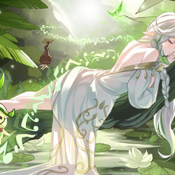 This is a pixiv picture whose title is 大慈树王.