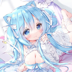 This is a pixiv picture whose title is 空猫くるみちゃん🌈.