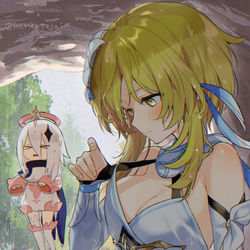 This is a pixiv picture whose title is 雨の日.