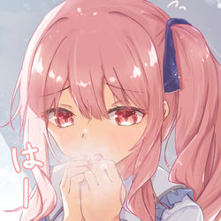 This is a pixiv picture whose title is 寒い.