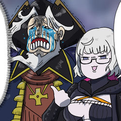 This is a pixiv picture whose title is レジライとモレーちゃん2.