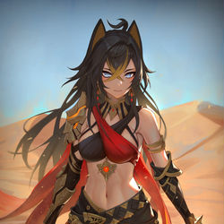This is a pixiv picture whose title is 迪希雅~.