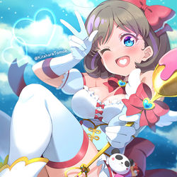This is a pixiv picture whose title is Request🐼魔法少女可可★毎週日曜19時放送スタートデス💕.