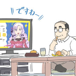 This is a pixiv picture whose title is 地上波.