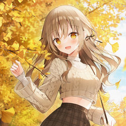 This is a pixiv picture whose title is イチョウ.