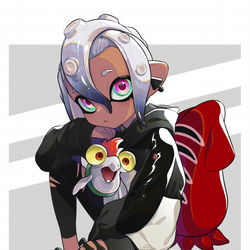 This is a pixiv picture whose title is タコガール.